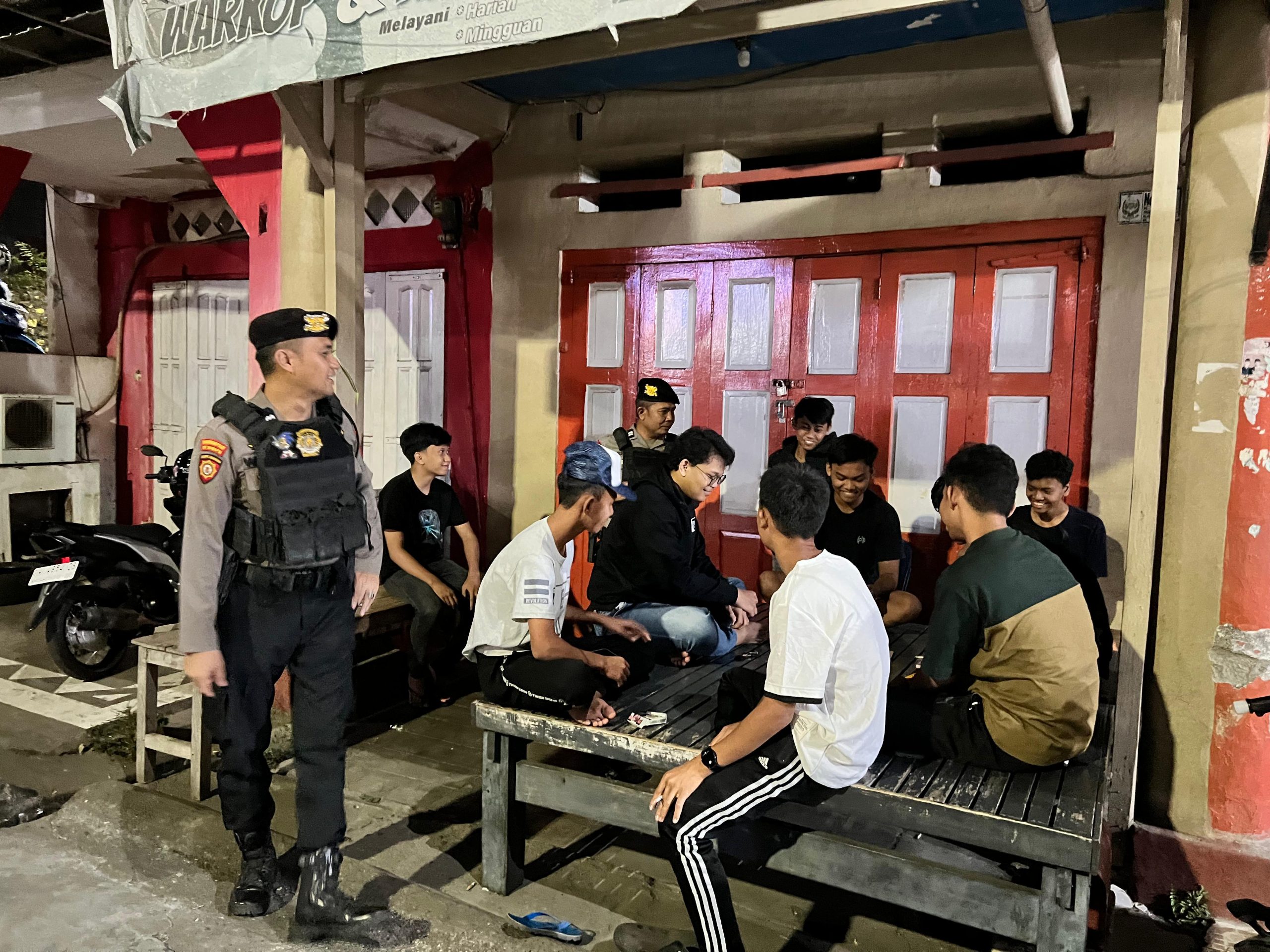 Polres Soppeng Laksanakan KRYD, Pastikan Situasi Malam Hari Tetap Kondusif