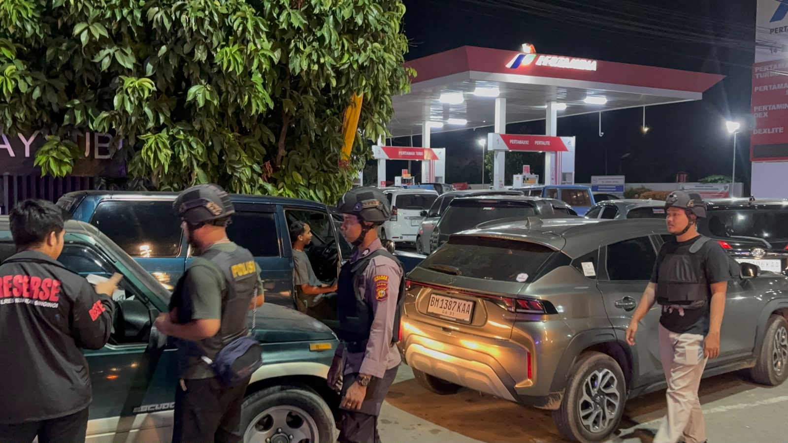Tim Raga Polres Kuansing Intensifkan Patroli Malam, Antisipasi C3 dan Jaga Kamtibmas